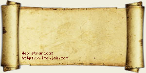 Emilija Minić vizit kartica